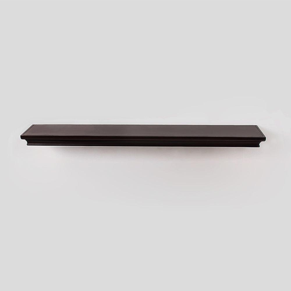 Ah-decor floating shelves 36inch / Espresso Black Floating Wall Shelf for Home Decoration-Display