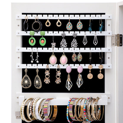 Ah-decor Jewelry Armoire with Mirror Jewelry Armoire with Mirror